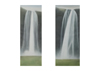Seljalandsfoss 1- 2, 2005, 112 x 40 cm, 112 x 43 cm 